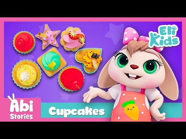 Rainbow Cupcakes +More | Educational Cartoon | Abi Stories