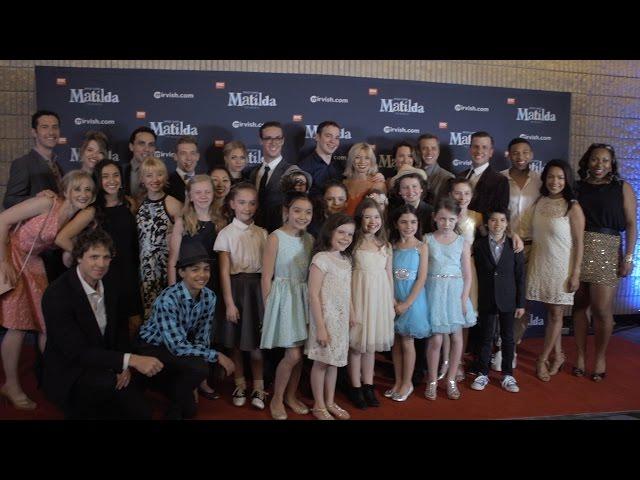 Matilda the Musical Opening Night