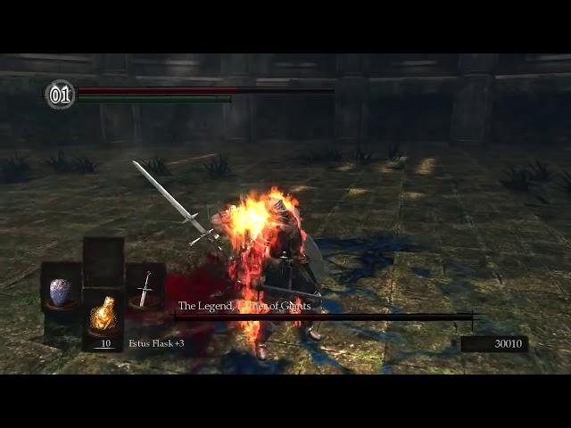 Dark Souls Giant Dad Secret Bossfight