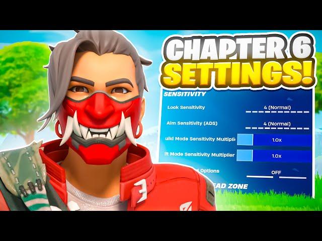 *NEW* BEST Controller Settings For Fortnite Chapter 6! (Simple Edit + MORE!)