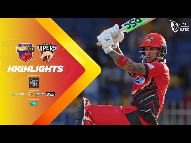 ILT20 S3 | हिंदी - Cricket Highlights | Tim Southee और Sam Curran | SW vs DV - M 18 | 25th Jan