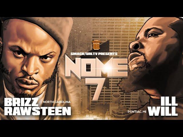 BRIZZ RAWSTEEN VS ILL WILL SMACK/ URL RAP BATTLE | URLTV