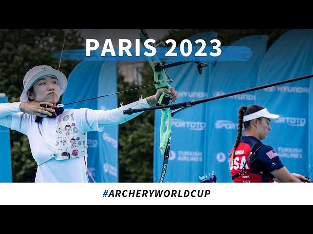 Casey Kaufhold v Choi Misun – recurve women Semifinal 2 | Paris 2023 World Cup S4