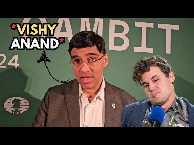 Vishy Anand on the Magnus Carlsen incident at the World Rapid 2024