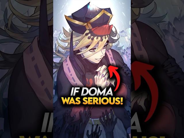 Serious Doma is SCARY! Demon Slayer #demonslayer #shorts