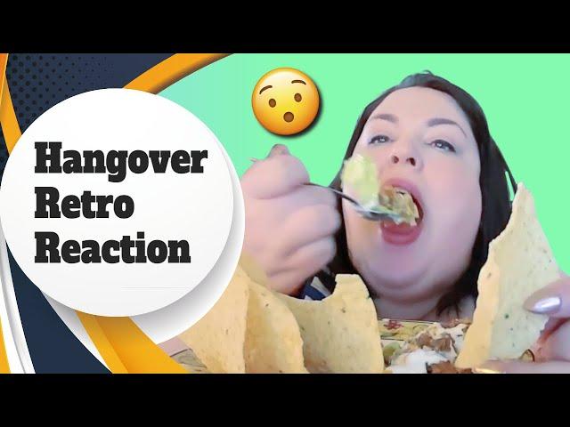 Foodie Beauty Hangover Chicken Taco Salad Mukbang | Retro Reaction