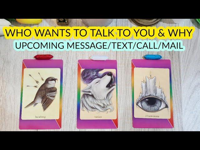 PICK•• WHO WANTS TO TALK TO YOU & WHY  WHAT DO THEY WANNA SAY | TIMELESS