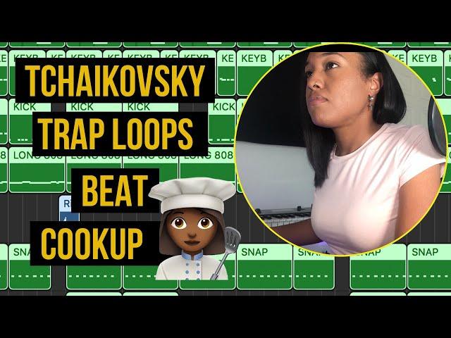 Making a Beat With My New Free Loopkit (hard trap loops)