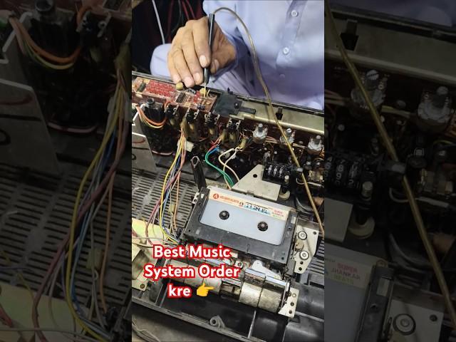 Cassette Recorder Tape Boombox Repairing Service Centre Shop #cassette #recorder #tape #radio #90s