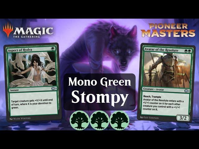 Mono Green Aggro gets Stompy! | MTG Pioneer & Explorer