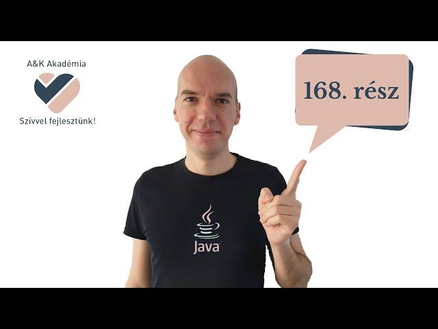 DB séma létrehozása - Java programozás kezdőknek Andrissal - 168. rész