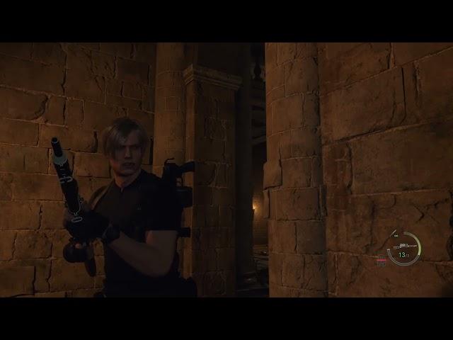 Resident Evil 4 Remake Glitch - Garrador going nowhere fast