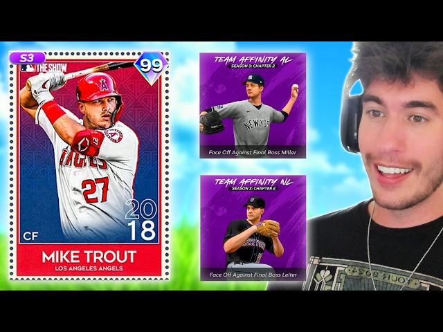 I NEED 99 MIKE TROUT! BEATING THE NEW SHOWDOWNS