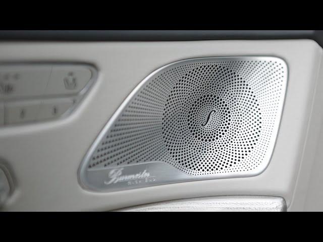 The Burmester sound experience in the new S-Class - Mercedes-Benz original