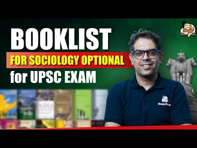Books & Resources for UPSC Sociology Beginners (Must Have!) | SleepyClasses IAS
