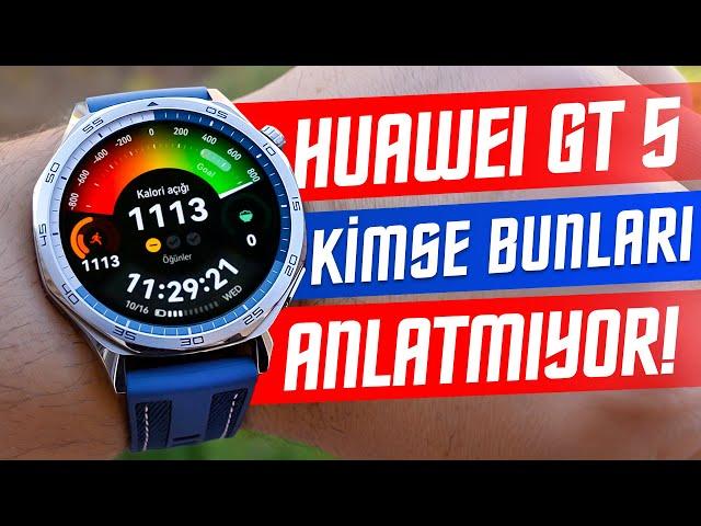 HUAWEİ GT5 İNCELEME - ALINIR MI ? NELER YENİ ?