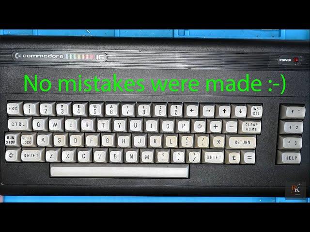 Repair/Restoration: Commodore C16