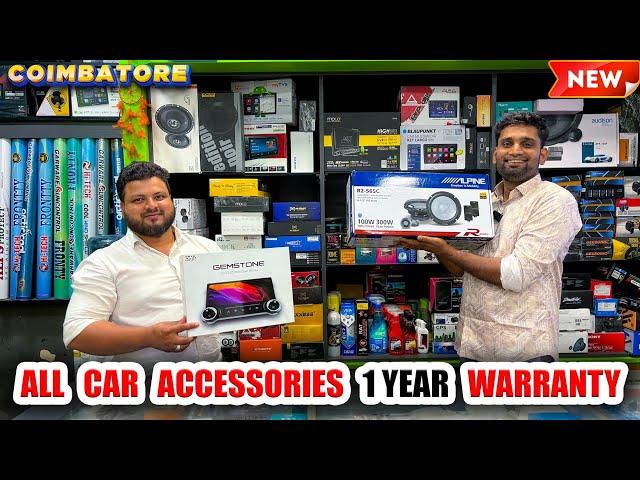  Car accessories shop | Best Car Audio | 1 Year Warranty | 3K Car Decors Coimbatore