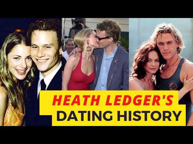  Inside Heath Ledger's Cute Dating History