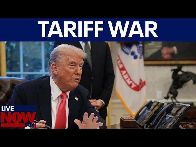 President Trump tariffs: Canada & China retaliate | LiveNOW from FOX