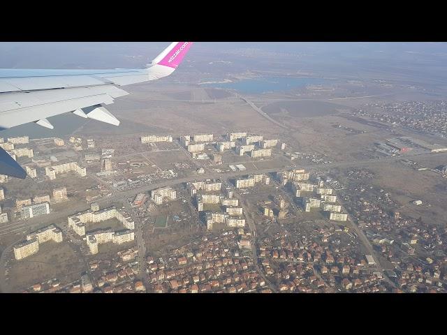 Wizz Air Take off from Sofia Airport Bulgaria