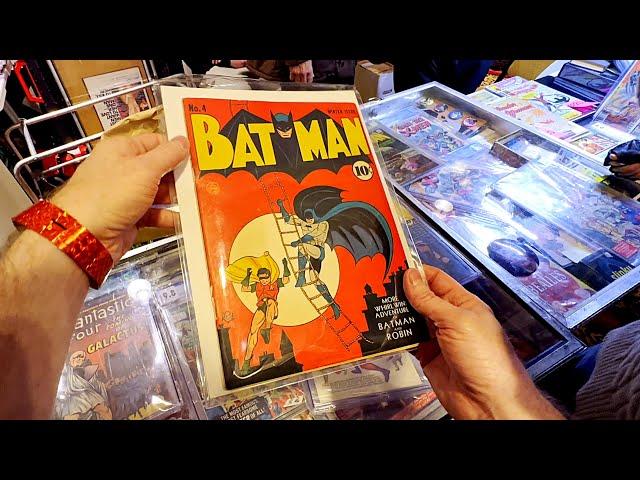 The Hunt for Rare COMIC BOOKS at Big Apple Comic Con - CHRISTMAS CON 2024