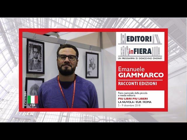EIF n. 684 - Emanuele GIAMMARCO (RACCONTI EDIZIONI). Più libri più liberi, edizione 2018