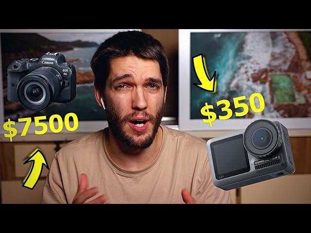 DJI Osmo Action Camera VS Canon R6