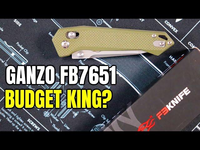 Best Budget EDC Knife? - Firebird Ganzo FB7651 GR Knife Unboxing, First Impressions and Overview