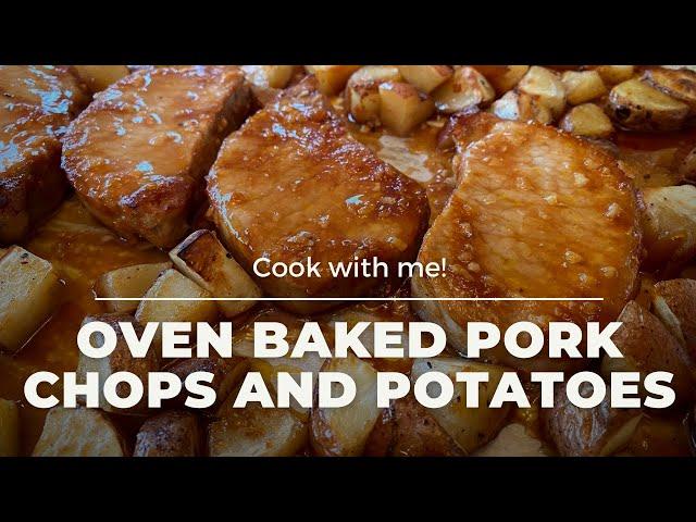 OVEN baked PORK CHOPS with Potatoes - 2.0 Version