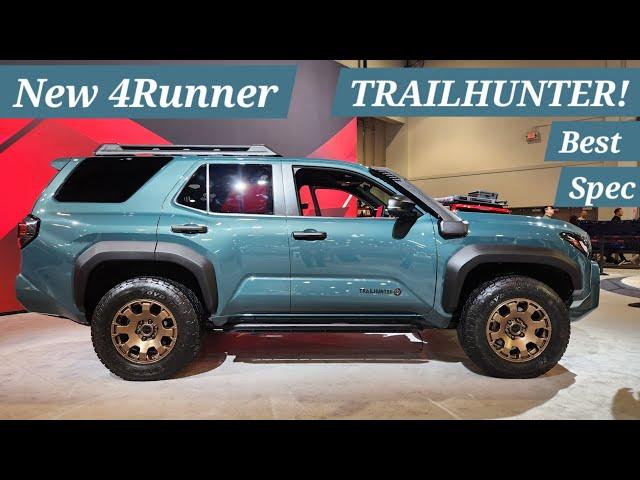 2025 Trailhunter! Is it the best way to get a Toyota 4Runner from the factory? Nice off-road extras!