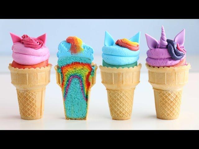 My Little Pony CAKE-CONES with a MAGICAL Surprise Inside!