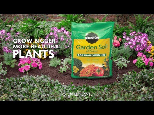 How to Use Miracle-Gro® All Purpose Garden Soil for In-Ground Gardening