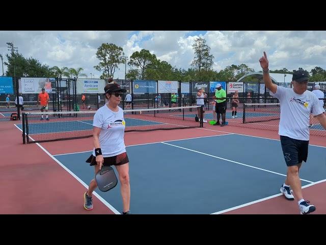 Gold Medal Match: Mixed 4.0 65+ at US Open 2023 Pickleball