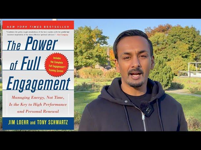 The Power of Full Engagement by Jim Loehr and Tony Schwartz | Book Conversation