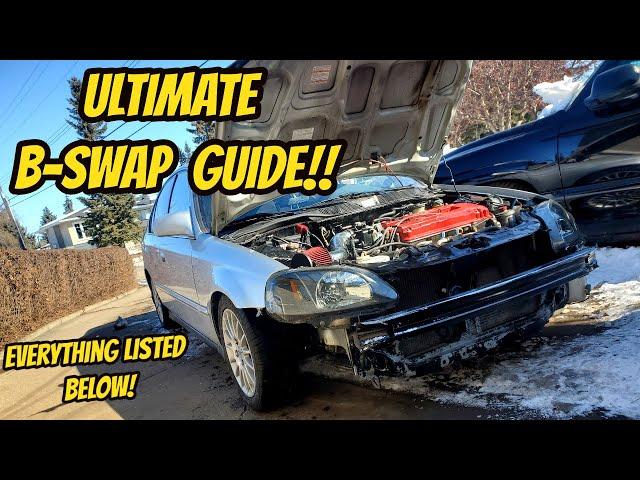 Everything Needed For A B-Series Swapped EK!