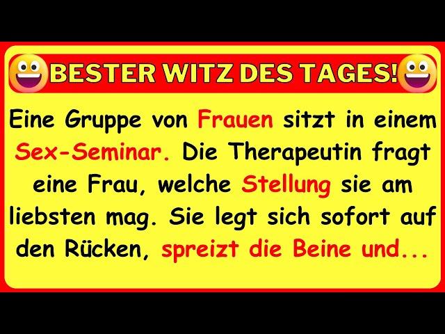  BESTER WITZ DES TAGES! Eine Gruppe von Frauen sitzt in einem Sex-Seminar...