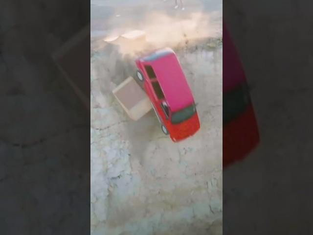 car damage #car #video #experiment