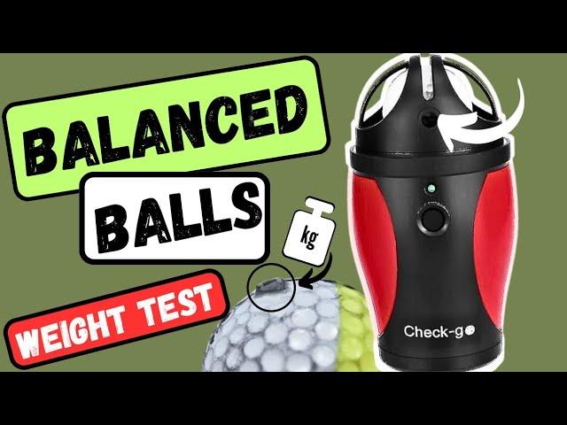 Check Go Golf Ball Corebalancer