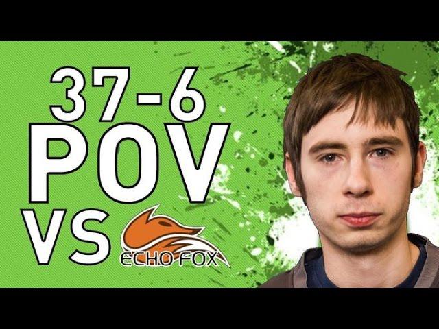 POV FlipSid3 WorldEdit 37-4-6 vs EchoFox @Eleague