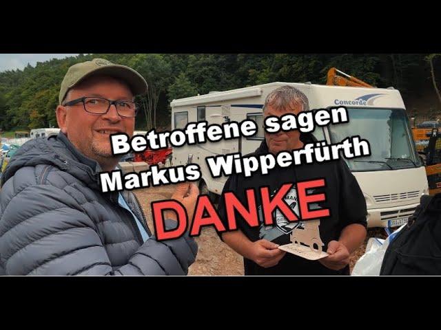 Ein Dankeschön an Markus Wipperfürth für seine Hilfe im #Ahrtal