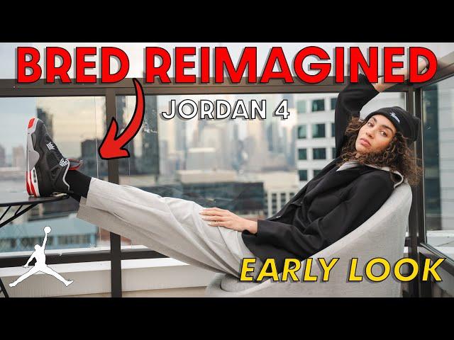 The TRUTH about the Air Jordan 4 Bred Reimagined (Early Look, On Foot Review, Adult vs GS)