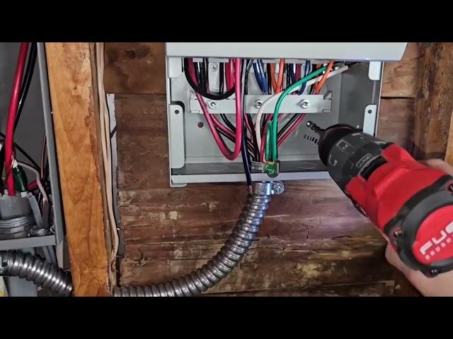 how to install reliance controls transfer switch