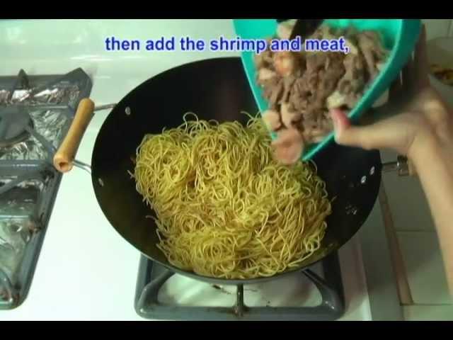 Vietnamese Food Day Nau An Mi Xao Thap Cam - How to Make Stir Fried Noodles Low Mein