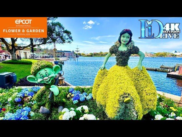 Epcot Flower & Garden Festival 2025 - Opening Night