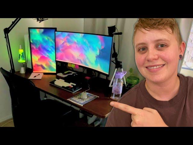 Shaw Social Home Office & Desk Setup Tour (2022)