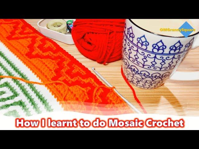 How I learnt to do Mosaic Crochet | My Journey