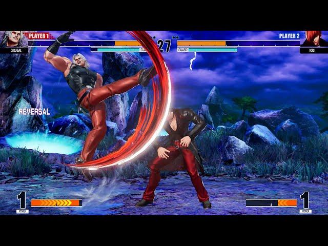 KOF XV OMEGA RUGAL vs IORI:The King of Fighters XV kof15 SNK fighting game NEOGEO