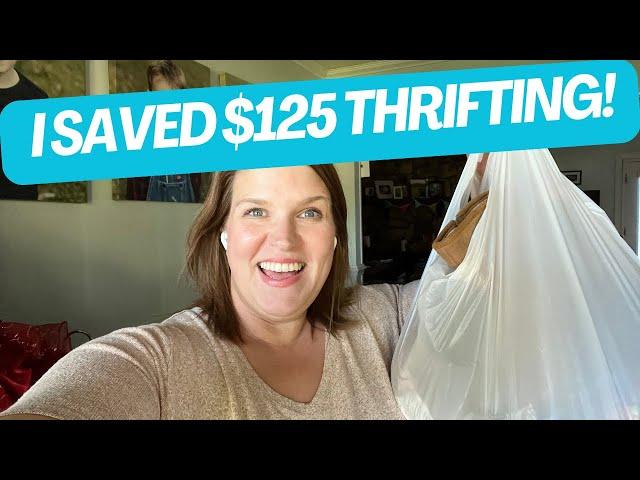 How I Saved Money This Week Thrifting Haul