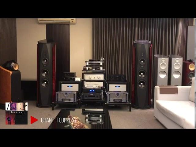 Caixas Sonus Faber Aida no showroom da HiFiClub